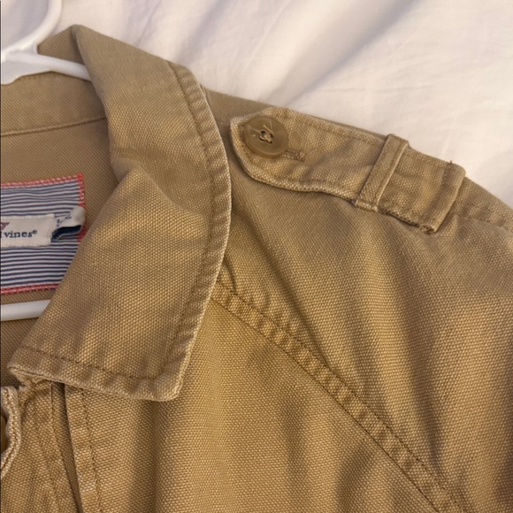 Tan Button-Up Jacket - Picture 7 of 11